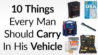 10 Things To Carry In Your Vehicle | Essential Emergency Items For Your Car Truck or Motorcycle