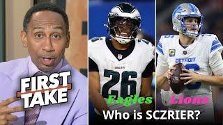 FIRST TAKE | Eagles or Lions - Who's SCRAZIER? - Stephen A. Smith & Shannon Sharpe heated dabate