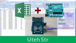 Arduino | Arduino to Excel Communication (PLX-DAQ) | Combination with RFID RC522