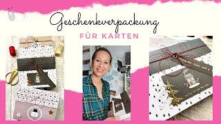 ️ Geschenkverpackung für Karten  I mit Papier von ACTION I DIY I Annilis Welt ️