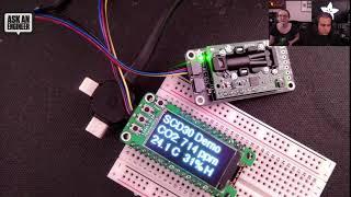 Adafruit Sensirion SCD-30 - NDIR CO2 Temperature and Humidity Sensor - STEMMA QT / Qwiic