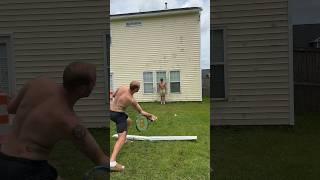 A marshmallow broke the window during Undodgeball #funny #sports #tennis #game #comedy