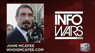 John McAfee on Infowars: Nothing Can Stop The Blockchain Revolution