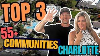 TOP 3 BEST 55 PLUS Communities in Charlotte, North Carolina | RETIREMENT Communities Charlotte NC