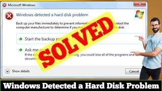 [FIXED] Microsoft Windows Detected a Hard Disk Problem Error