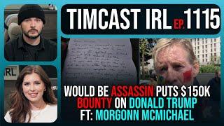 Trump Assassin Places $150k Bounty On Trump, DOJ Filing Charges w/Morgonn McMichael | Timcast IRL