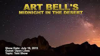 Art Bell MITD - Open Lines - Test Show