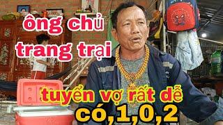836)hôm nay tiến đến tận nhà của Anh năm giàu  U60, quá bất ngờ trang trại nuôi heo rừng# Tiến sông