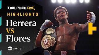 EXPLOSIVE FINISH  | Jadier Herrera vs. Oliver Flores | Fight Night Highlights #BallRios