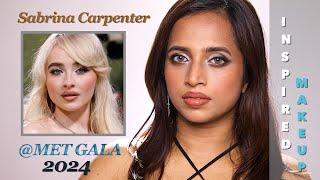 Sabrina Carpenter's Met Gala 2024 Inspired Makeup