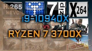 10940X vs 3700X Benchmarks | Test Review | Gaming | 15 Tests