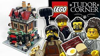 LEGO Tudor Corner Modular Building (10350) - 2025 EARLY Set Review