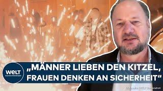 BÖLLER-WAHNSINN: Männer lieben es, Frauen lehnen es ab! Debatte um Feuerwerk ein Geschlechterthema?