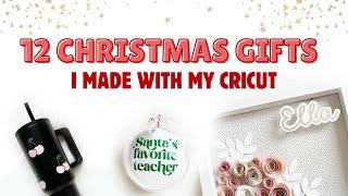 DIY Cricut Christmas Gifts DIY Christmas Gifts I Made with my Cricut! EASY!  #diy #christmas #gifts