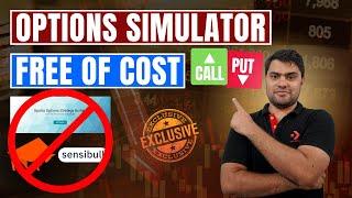 BEST OPTIONS SIMULATOR FOR FREE | Option Trading Tools