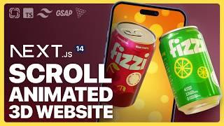 Build a 3D Ecommerce Landing Page with Next.js 14, GSAP, Three.js and Prismic - Full Course 2024