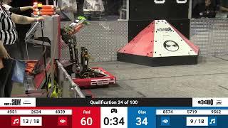 Qualification 24 - Technology Division - 2024 FIRST Ontario Provincial Championship