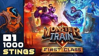 Death By A Thousand Stings! - Let's Play Monster Train First Class - Switch Gameplay Part 1 [#Ad]