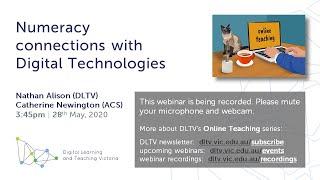 DLTV - Numeracy Connections with Digital Technologies