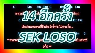 คอร์ดเพลง 14 อีกครั้ง - SEK LOSO