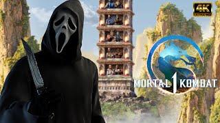 Mortal Kombat 1 - GHOSTFACE DLC MOD Klassic Towers "HARD" - Gameplay @(1080p) 60ᶠᵖˢ 