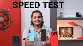 OnePlus Nord 2 vs OnePlus 9R SPEED TEST | Epic battle between siblings 