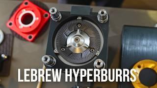 Trying out new flat burrs ft. Lebrew Hyperburrs + Levercraft Ultra