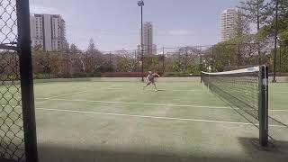 9 year old tennis player, Cody Atkinson