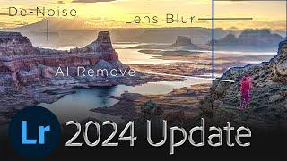 Adobe Lightroom 2024 Update: New Preset Tool, AI Remove, Denoise, and more!