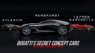 Bugatti Secret Concept Cars 2020