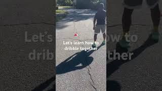 Let’s learn the fundamentals of dribbling . This my first time