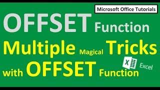 Excel Offset Function (For Static & Dynamic Calculations)