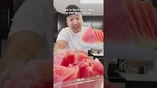 Fastest Way to Cut Watermelon ‍ #shorts