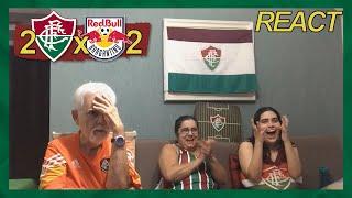 FAMÍLIA TRICOLOR REAGE À 2 FLUMINENSE X 2 BRAGANTINO - CAMPEONATO BRASILEIRO 2024