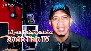 Spill Studio Tialo TV buat konten reaction