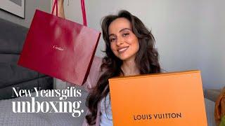 New Year’s Gift Unboxing: APM Monaco, Cartier Ring & Louis Vuitton Speedy Bag!