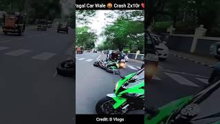 Live Accident Of Ninja Zx10r  Total Loss Super Bike  Superbike #superbike #zx10r #trending #shorts