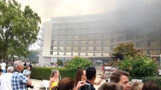 Fire in Sunny beach,Bulgaria(3)