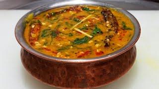 Restaurant Style Dal Palak Tadka | लहसुनी दाल पालक | Dal Palak Tadka | Lahsuni Dal Palak Recipe