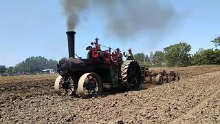 George White 20 HP Rear Mount Plowing!