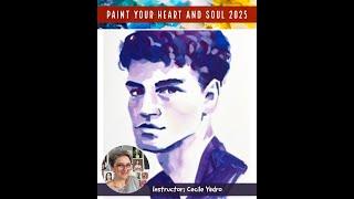 Paint Your Heart and Soul 2025 artist instructor Cecile Yadro