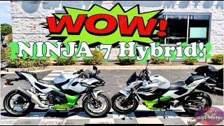 Kawasaki Ninja 7 Hybrid Review -  Better Watch THIS One BEFORE you Buy! - TEST