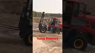 Youtop 4wd wheel loader with  powerful engine  suitable for all terrain#shorts #construction#youtop