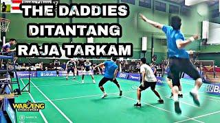 The Daddies Hendra Ahsan ditantang Raja Tarkam REZA SABAR di Tarung Bebas Badminton. Nice Angle Cam