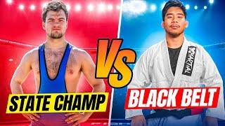 State Champ Wrestler vs EVERY BJJ Belt