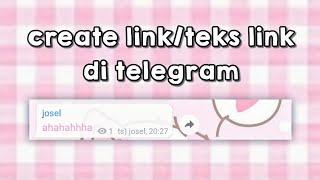 TEKS LINK/CREATE LINK TELEGRAM
