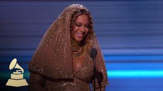 Beyoncé Wins Best Urban Contemporary Album | Acceptance Speech | 59th GRAMMYs