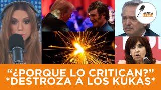 GUADA VÁZQUEZ SE HIZO UN FESTÍN CON LOS LLANTOS K Y OPERETAS CONTRA MILEI: “NO PUEDO CREER”