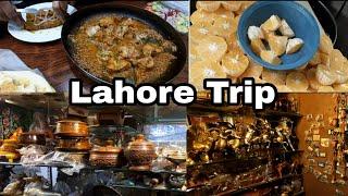 Lahore Trip Vlog 1| Lahore Food | Anarkali Bazar Lahore | rv124