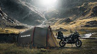Motorcycle Camping with Maximum Comfort